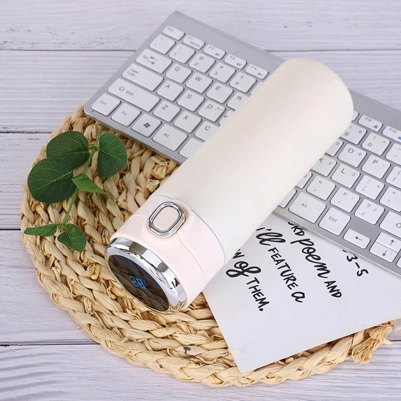 Stainless Steel Vacuum Bottle With Temperature Display
