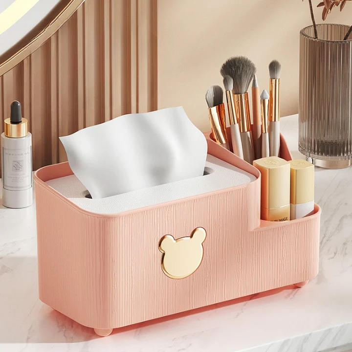 High Quality Tissue Holder And Desktop Organizer