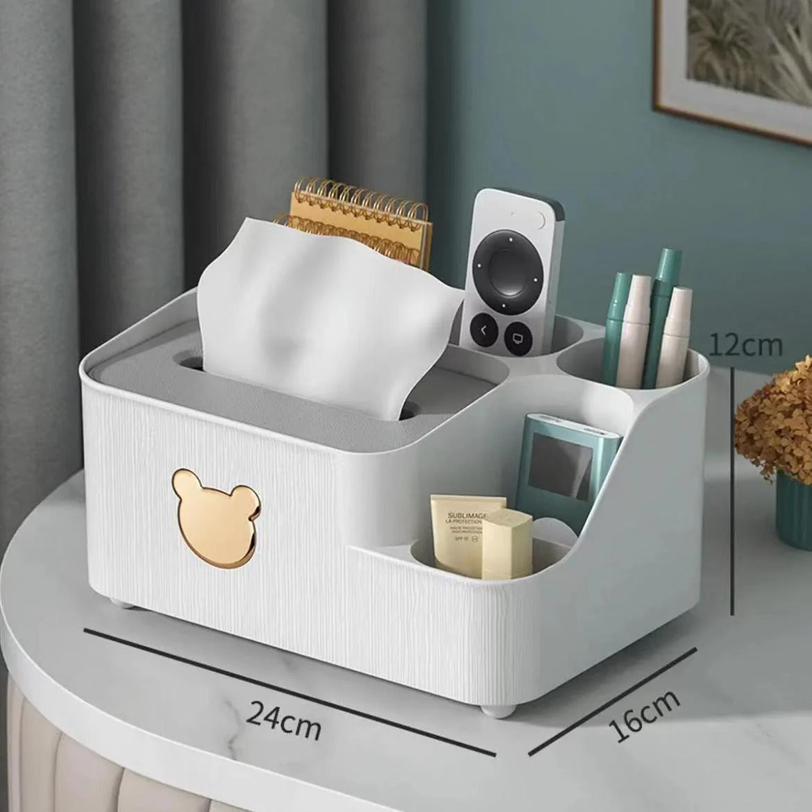 High Quality Tissue Holder And Desktop Organizer